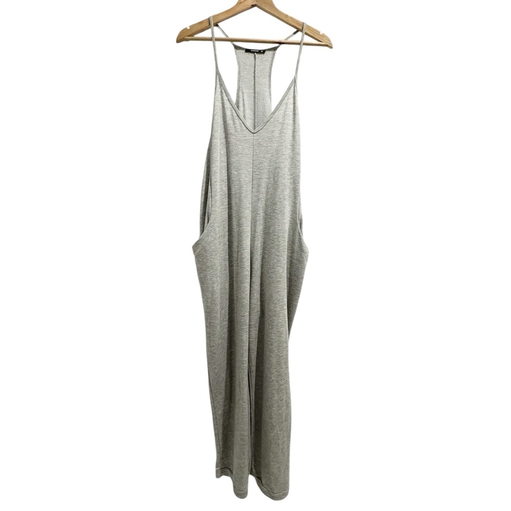 Gray Sleeveless Jumpsuit / Romper